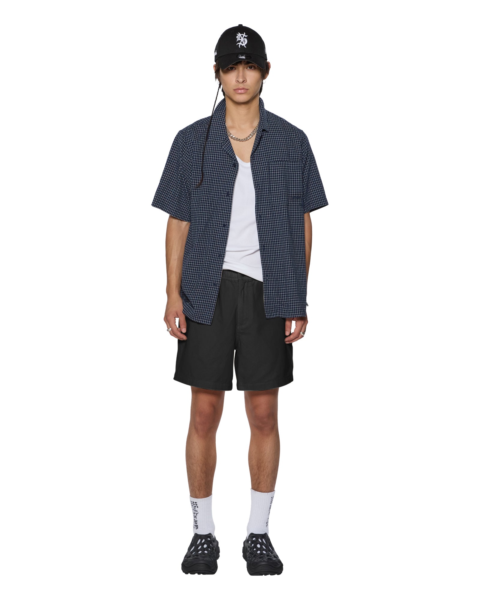 Mens Rugger Short Black Walkshorts - Image 2