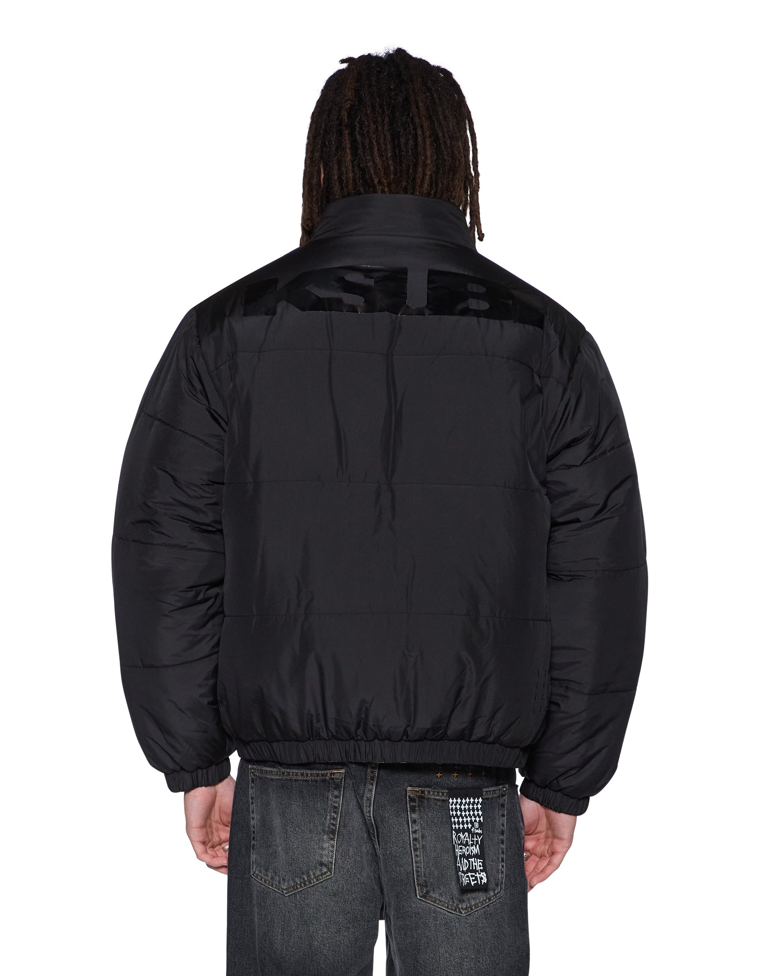 Mens Holy Puffer Jacket Multi Jackets - Image 3