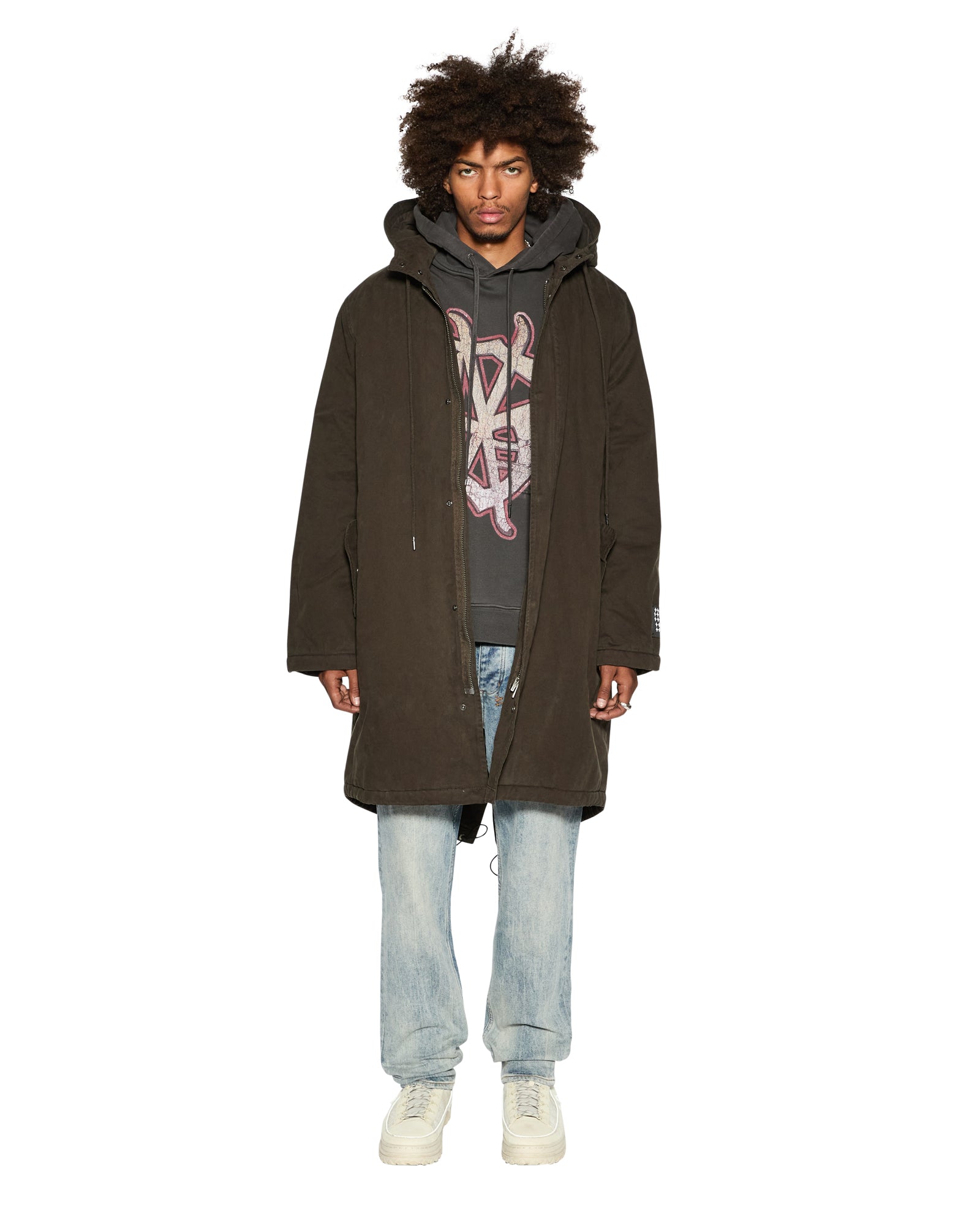 Ranger Parka Jacket - Dark Khaki