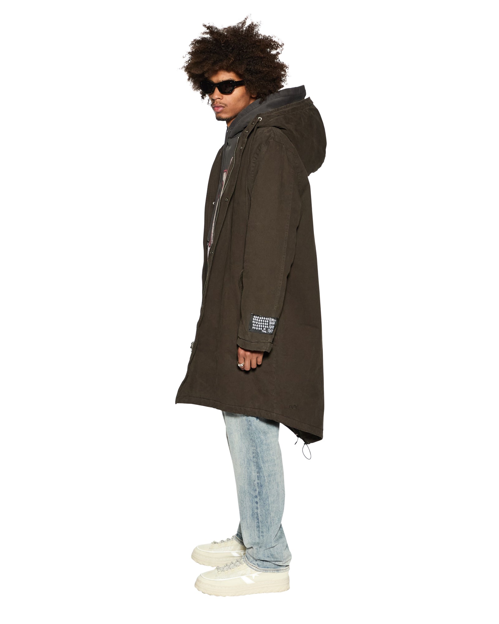 Ranger Parka Jacket - Dark Khaki - Image 2
