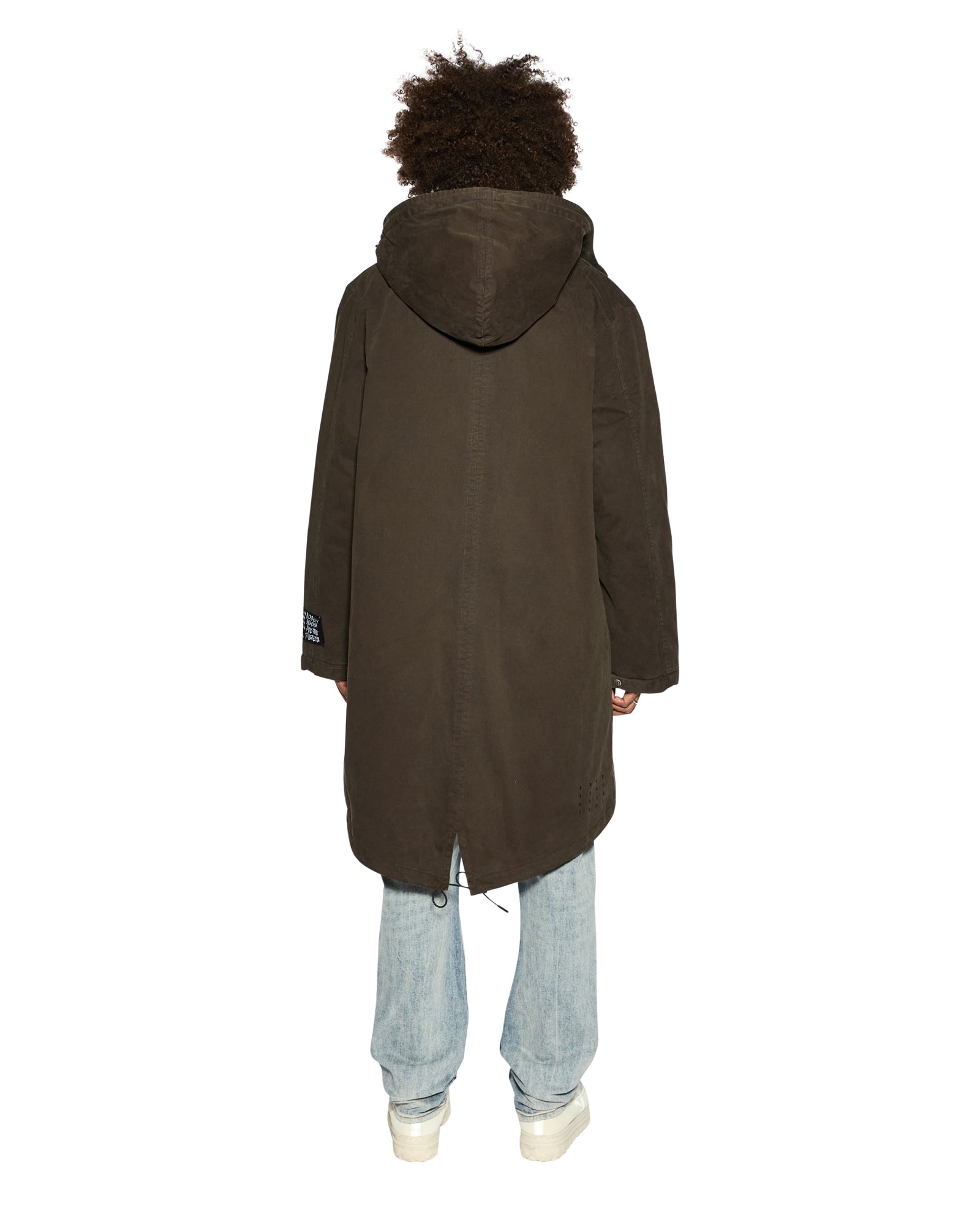 Ranger Parka Jacket - Dark Khaki - Image 4