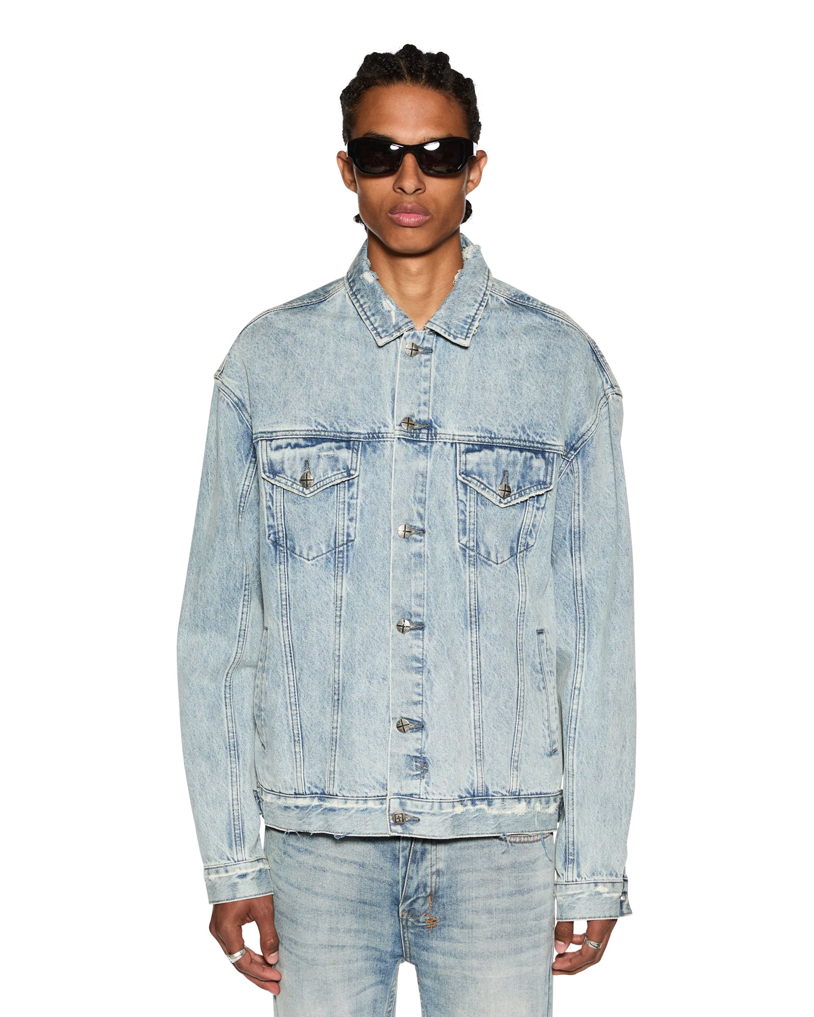 Buy Oh G Jacket Acid Trip | Oversized Denim