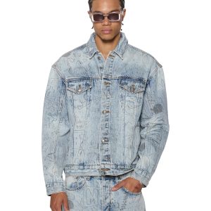 Mens Oh G Jacket Bunker Blue Noize Jackets