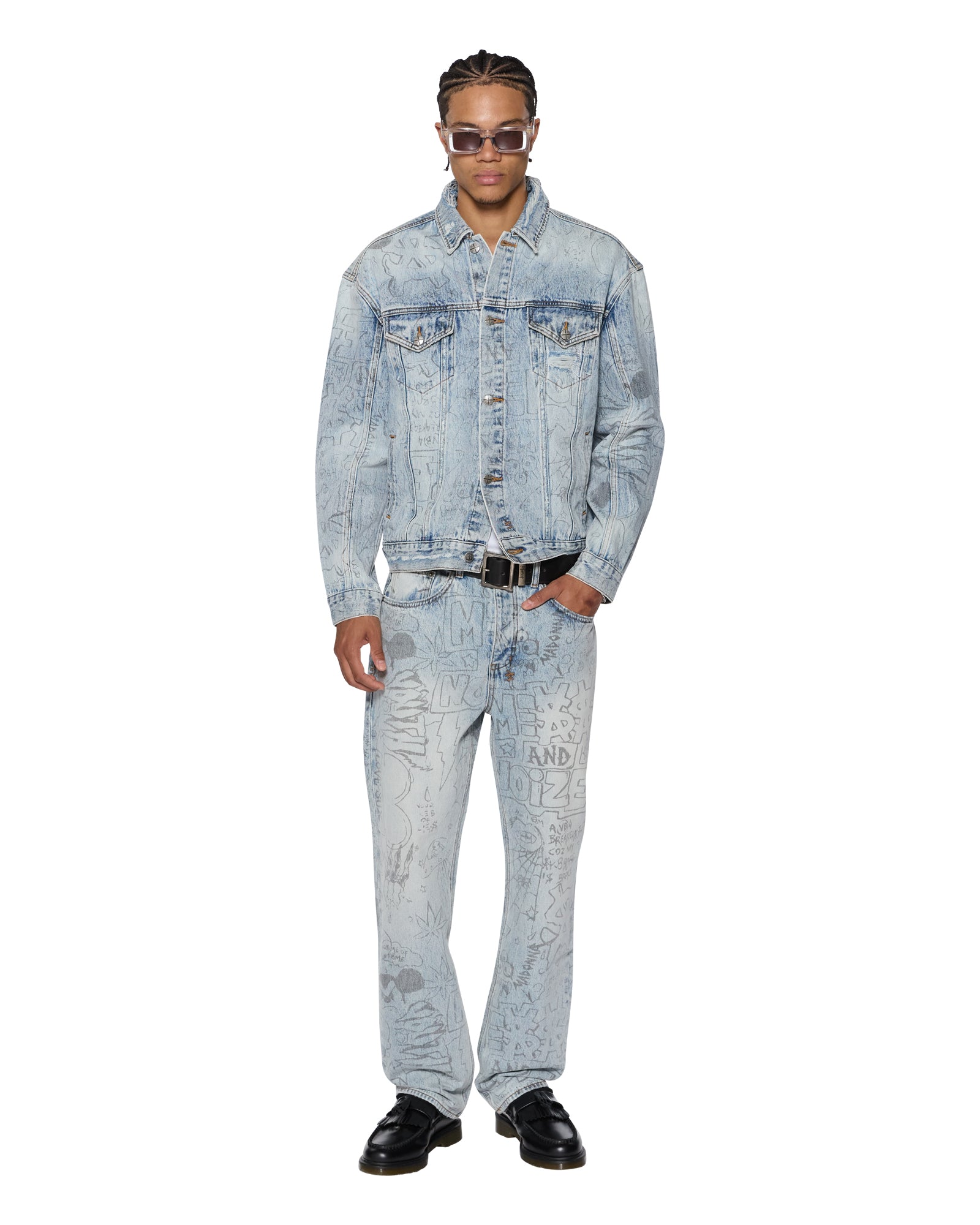Mens Oh G Jacket Bunker Blue Noize Jackets - Image 2