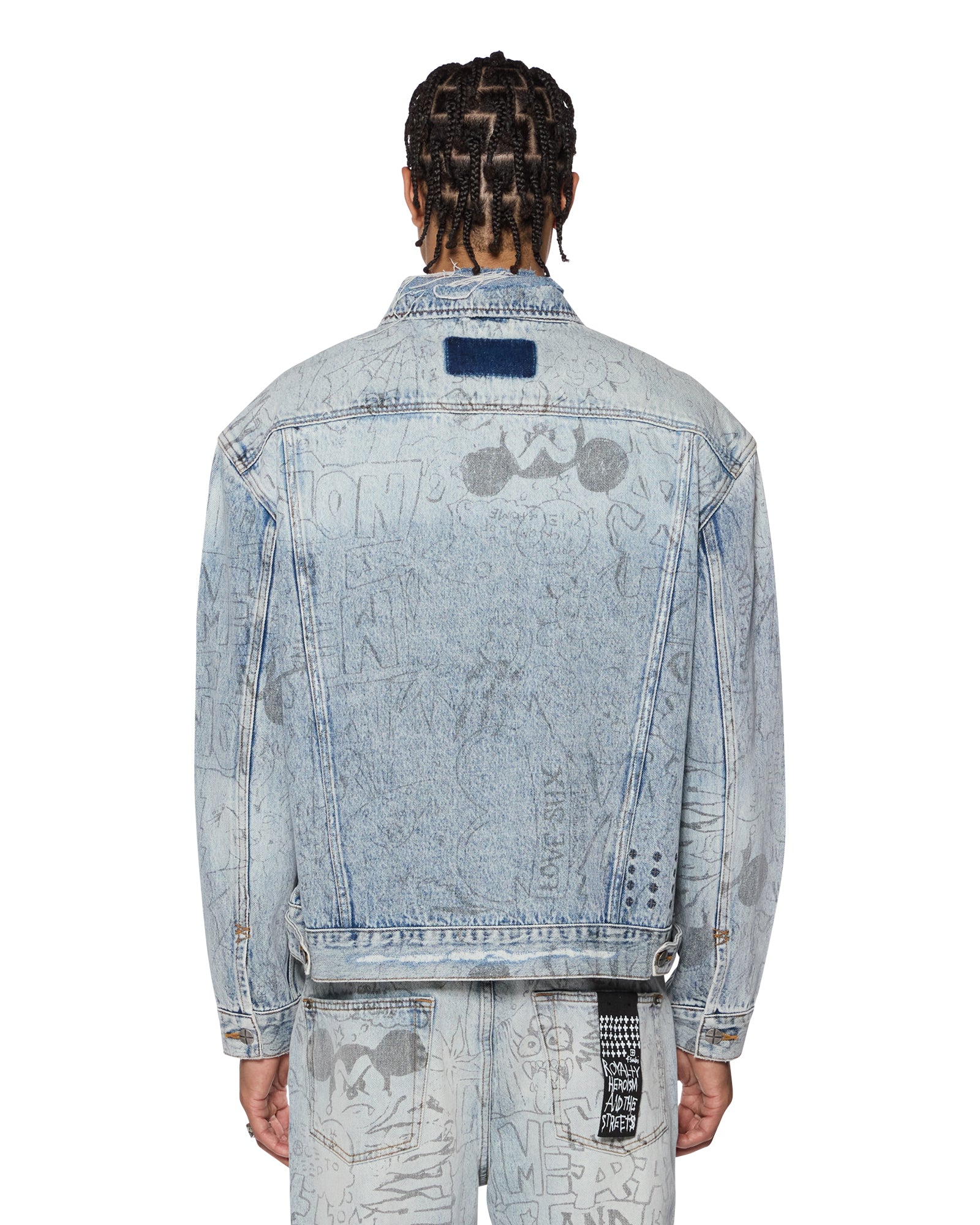 Mens Oh G Jacket Bunker Blue Noize Jackets - Image 4