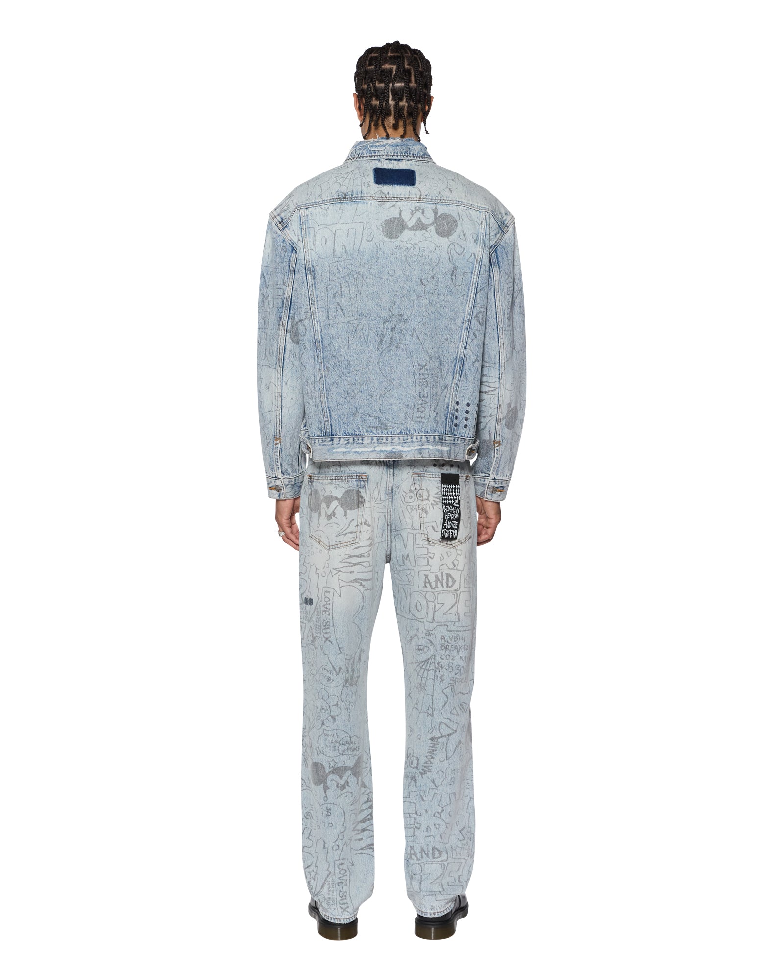 Mens Oh G Jacket Bunker Blue Noize Jackets - Image 5