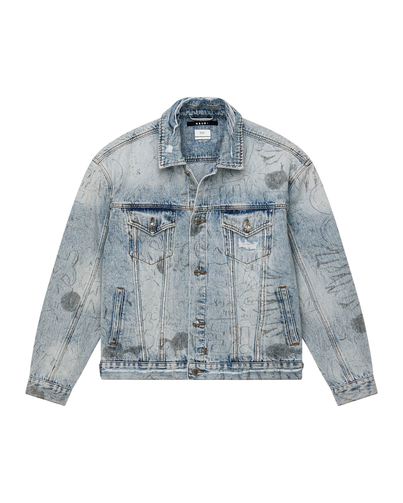 Mens Oh G Jacket Bunker Blue Noize Jackets - Image 6