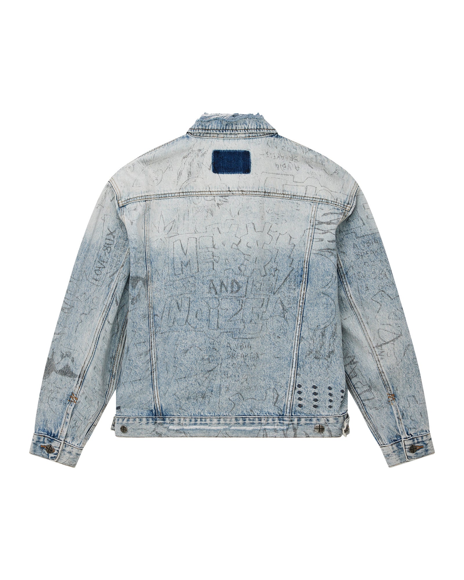 Mens Oh G Jacket Bunker Blue Noize Jackets - Image 7