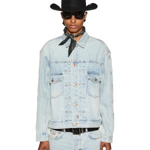 Doubledown Oh G Jacket Paragon Kraft - Light Wash Denim