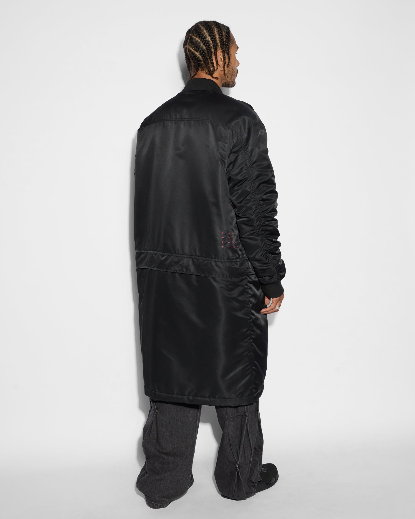 Cosy Boy Bomber Jacket - Black - Image 3