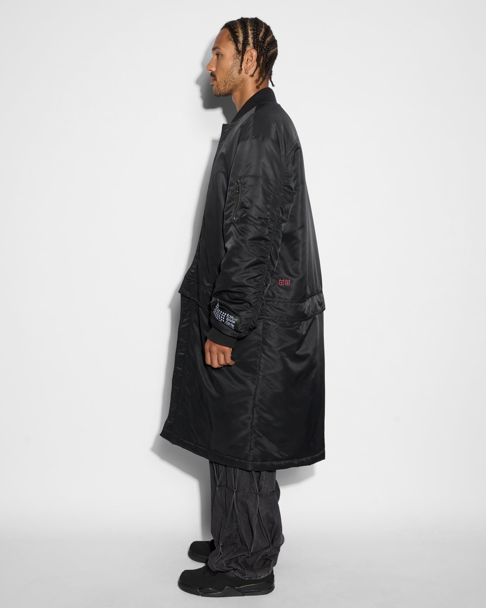 Cosy Boy Bomber Jacket - Black - Image 8