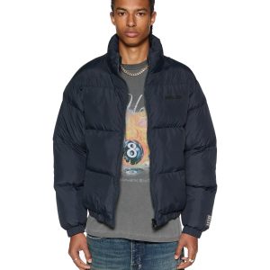 Sott Navy Puffer Jacket