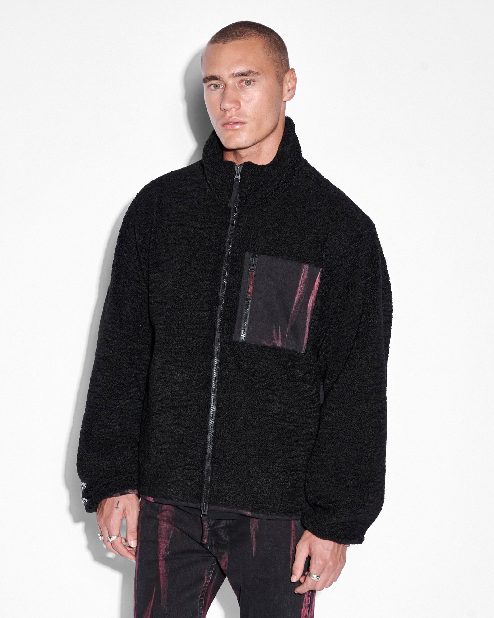 Buy Icebreaker Zip Thru Black | Polar Fleece Jacket | KSUBI