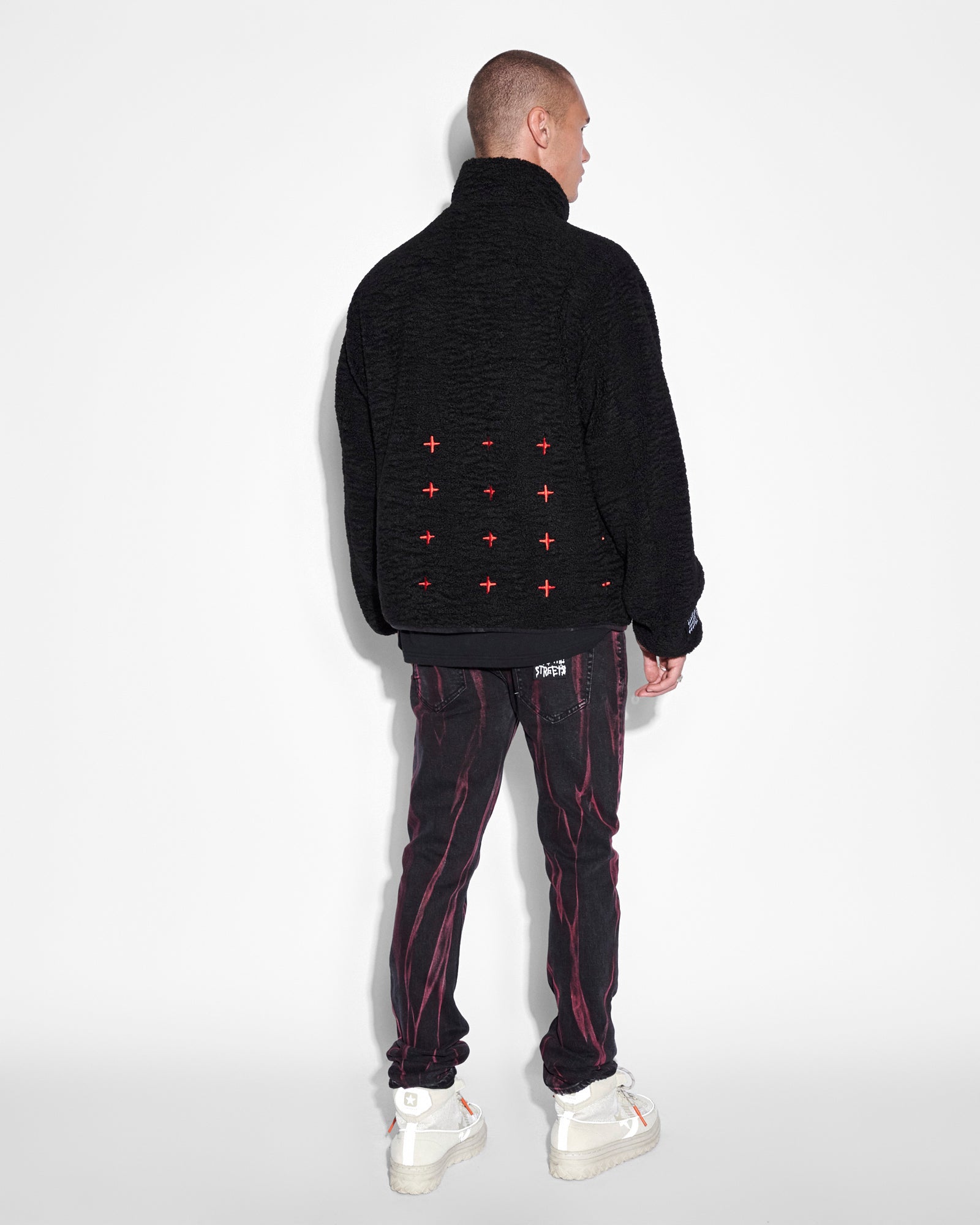 Buy Icebreaker Zip Thru Black | Polar Fleece Jacket | KSUBI - Image 4