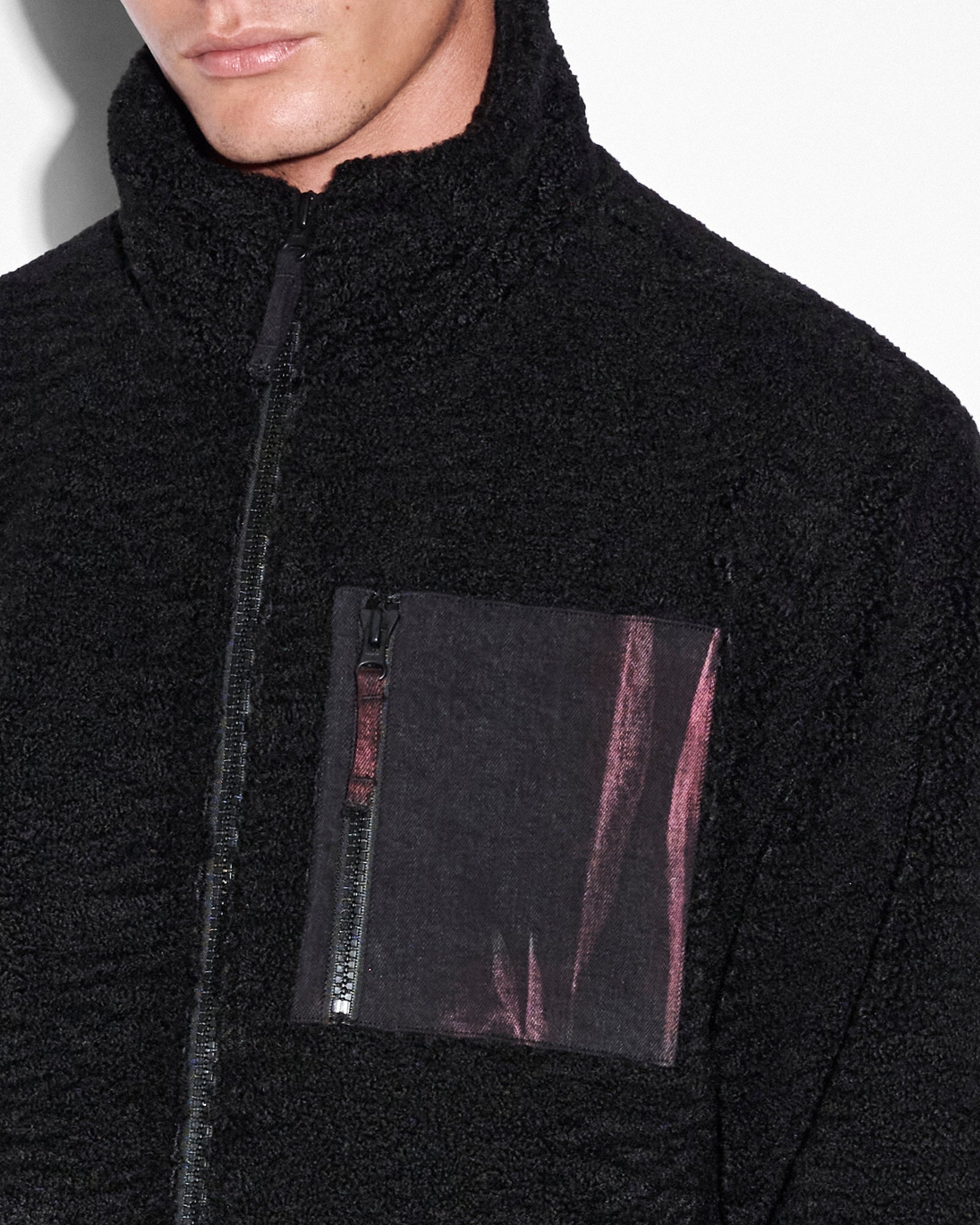 Buy Icebreaker Zip Thru Black | Polar Fleece Jacket | KSUBI - Image 6