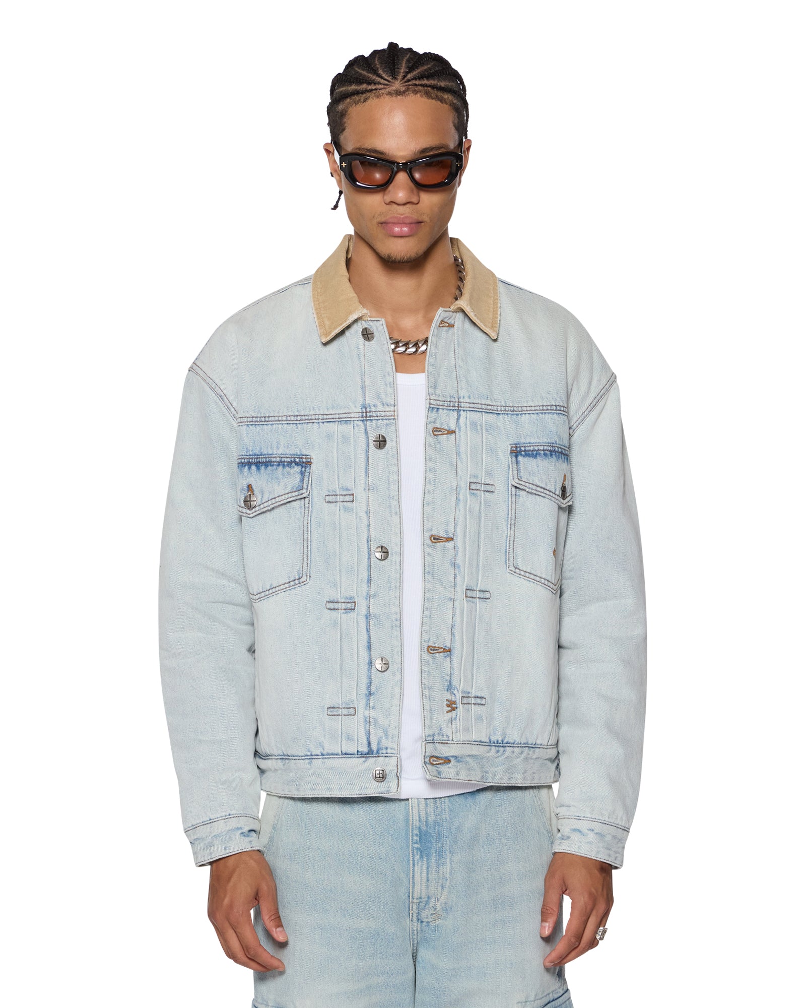 Mens Doubledown Jacket Frost Blue Jackets