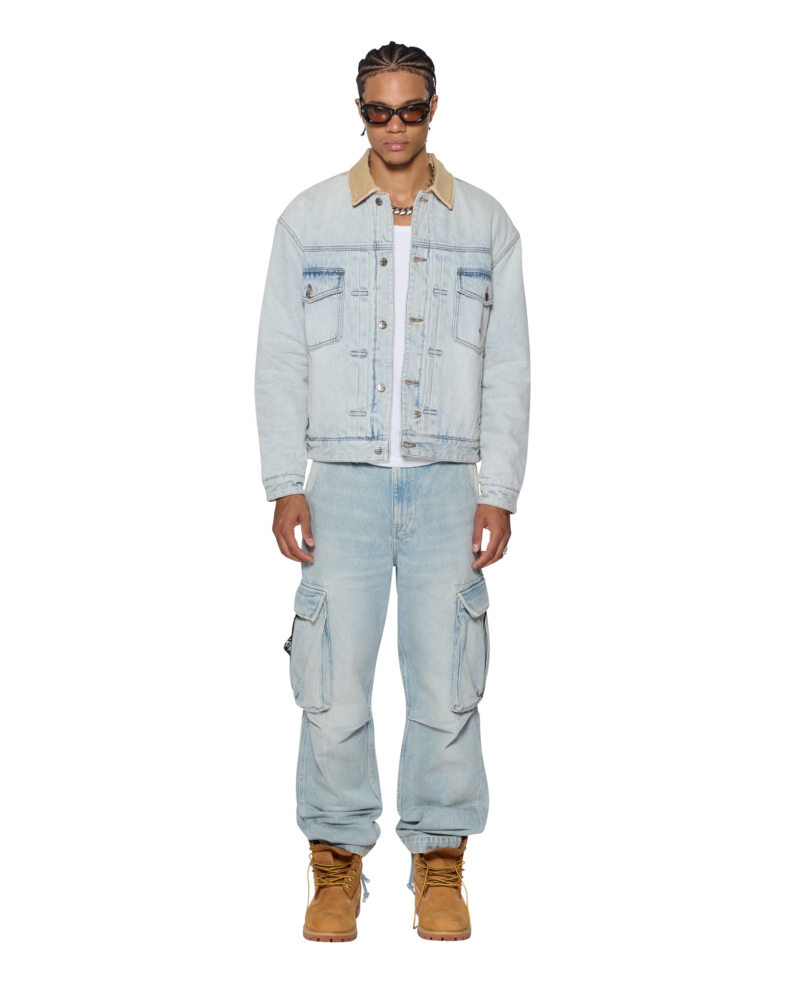 Mens Doubledown Jacket Frost Blue Jackets - Image 2