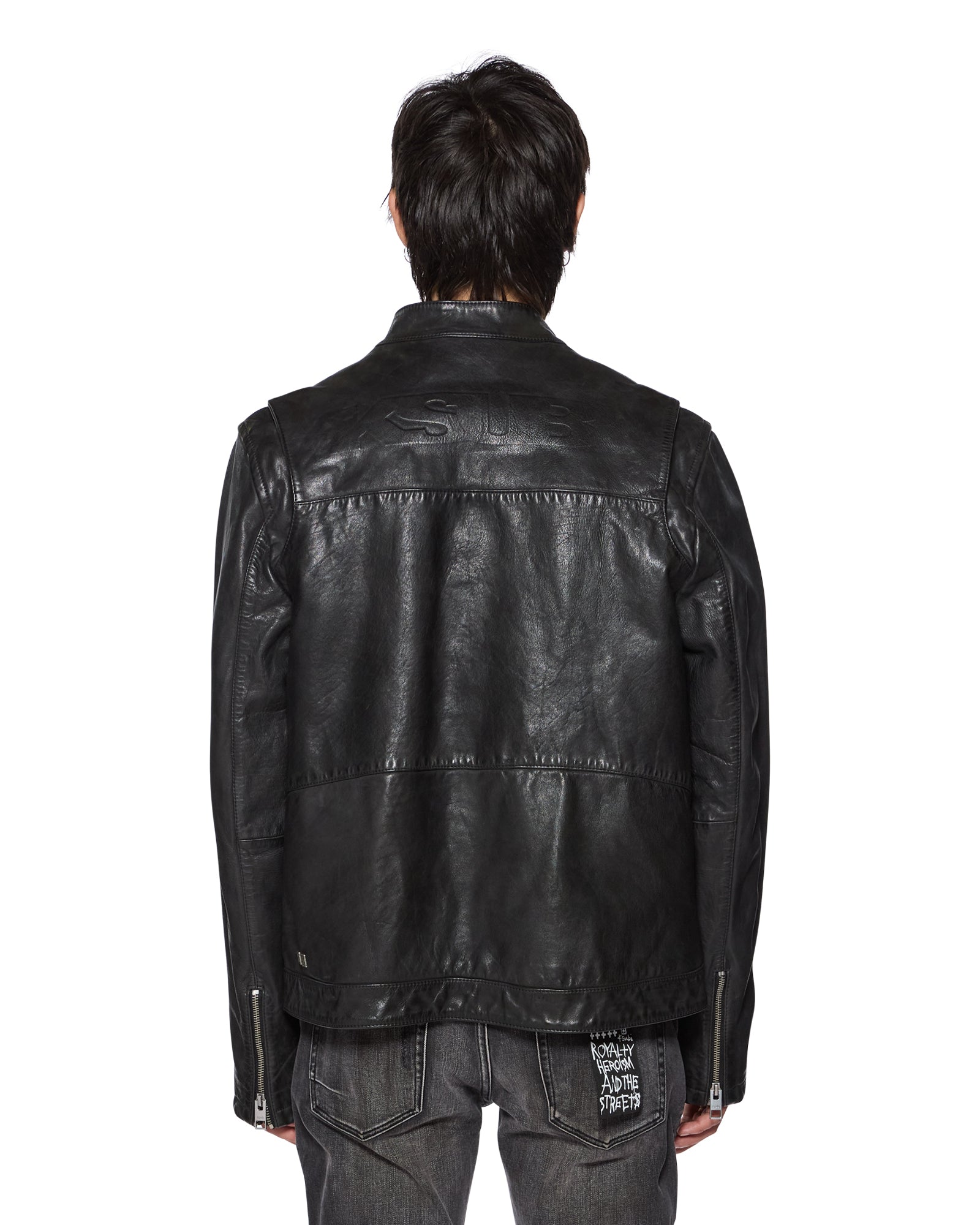 Mens Stinger Biker Moto Shell Jackets - Image 6
