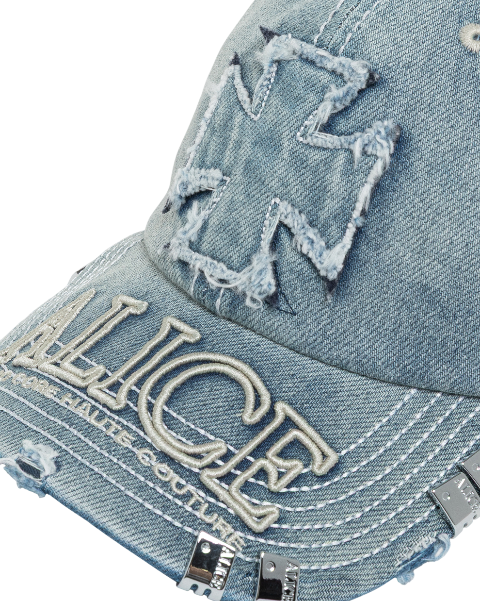 Ksubi X Alice Hollywood Atelier Cap Punk Blue - Image 2