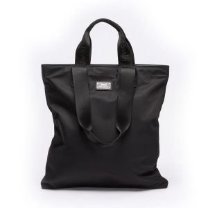 Made In Heaven Nylon Leather Tote Black
