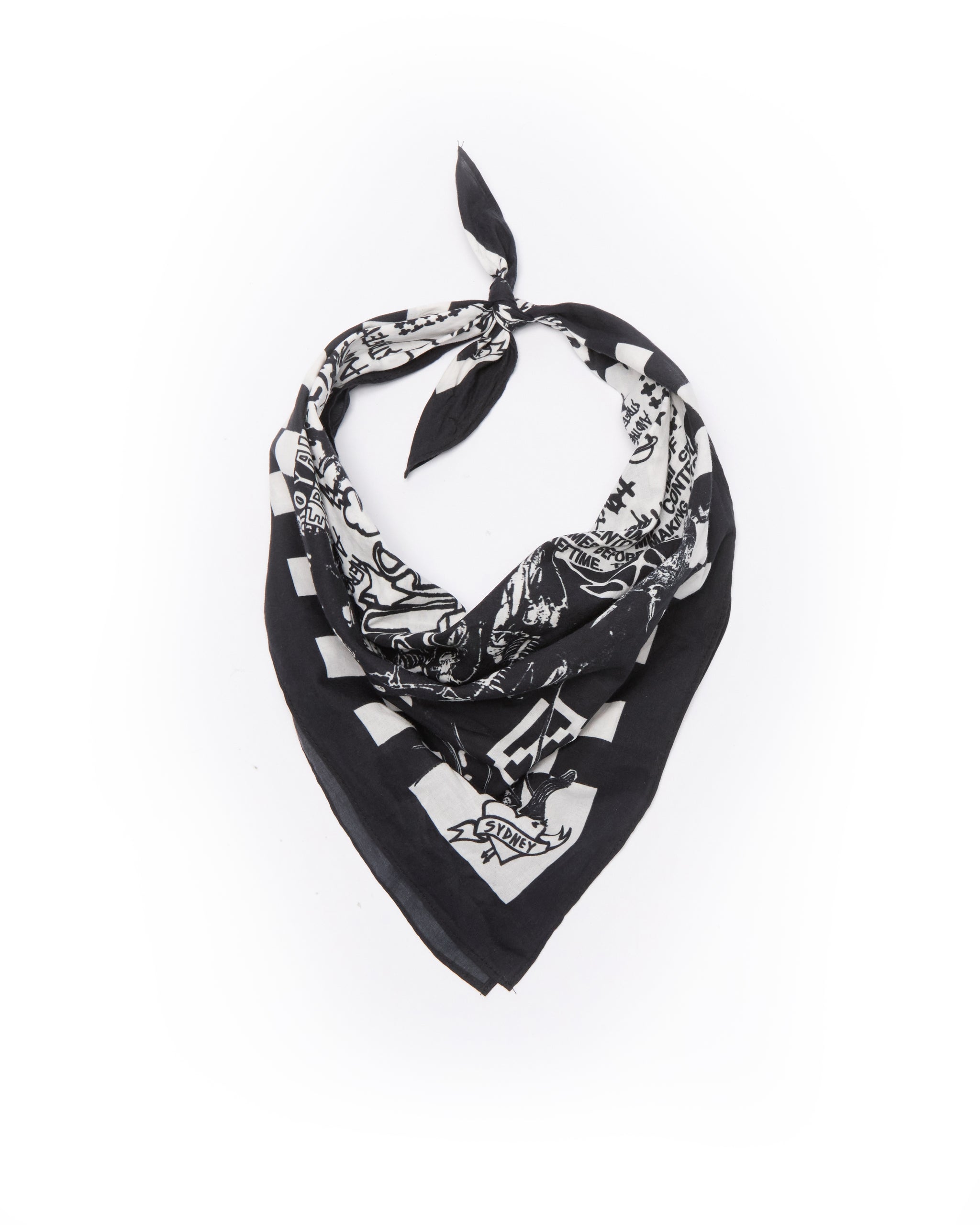 Death Machine Bandana Black - Image 5