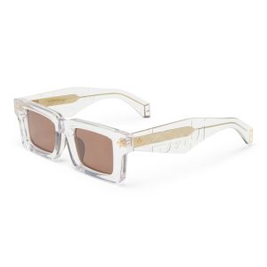 Smiths Rectangle Sunglasses - Krystal/Gold