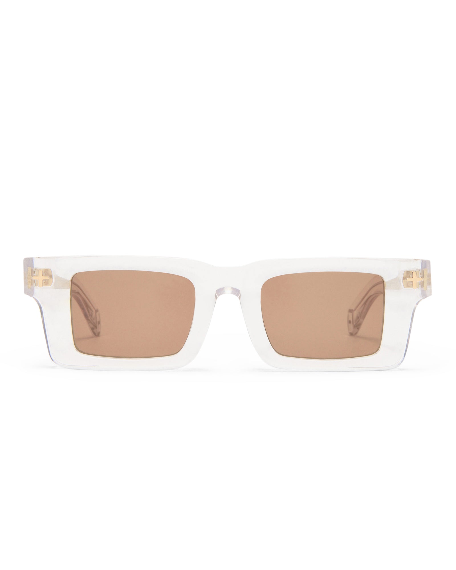 Smiths Rectangle Sunglasses - Krystal/Gold - Image 3