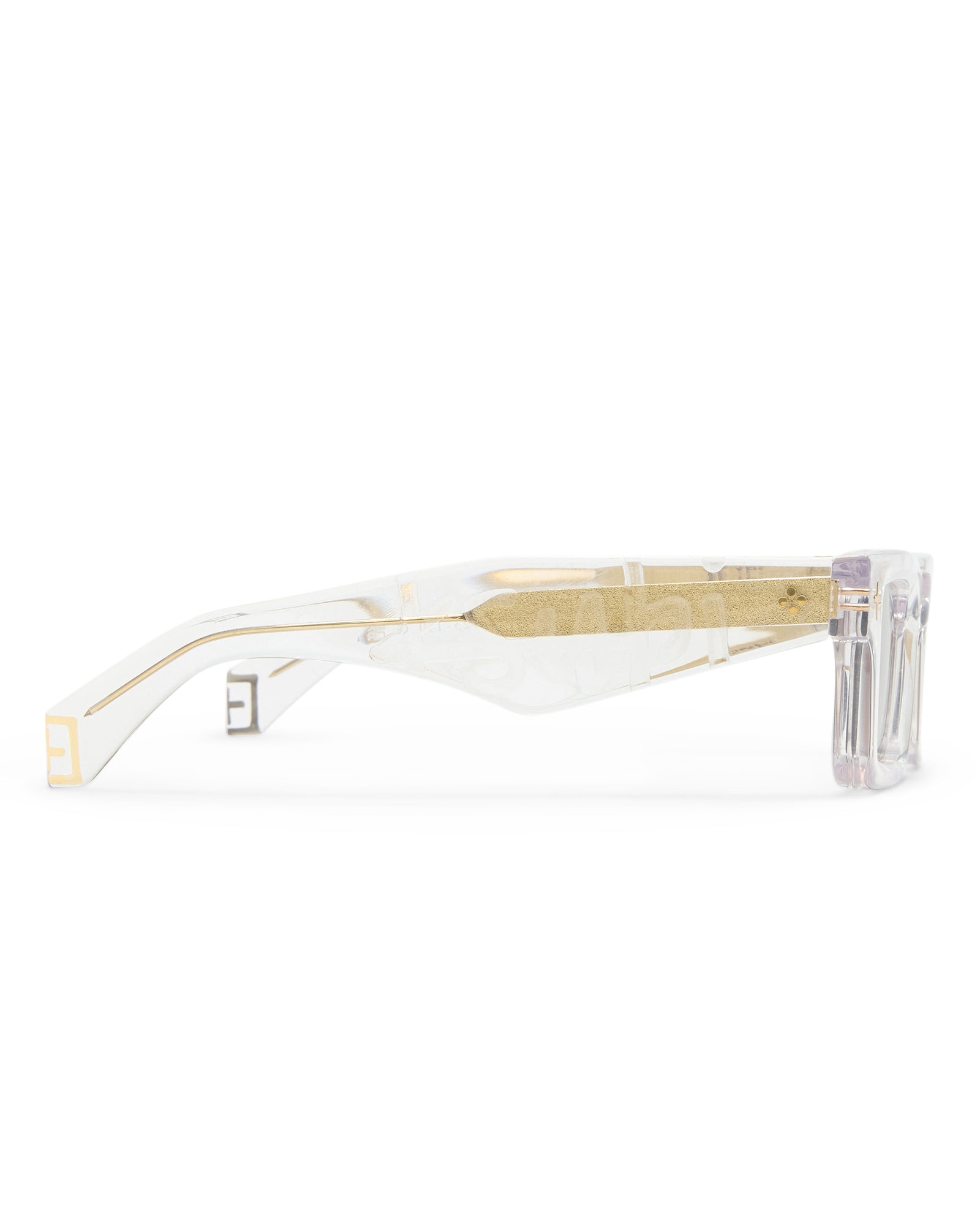 Smiths Rectangle Sunglasses - Krystal/Gold - Image 7