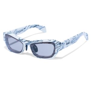 Cypher Sunglasses - White Marble