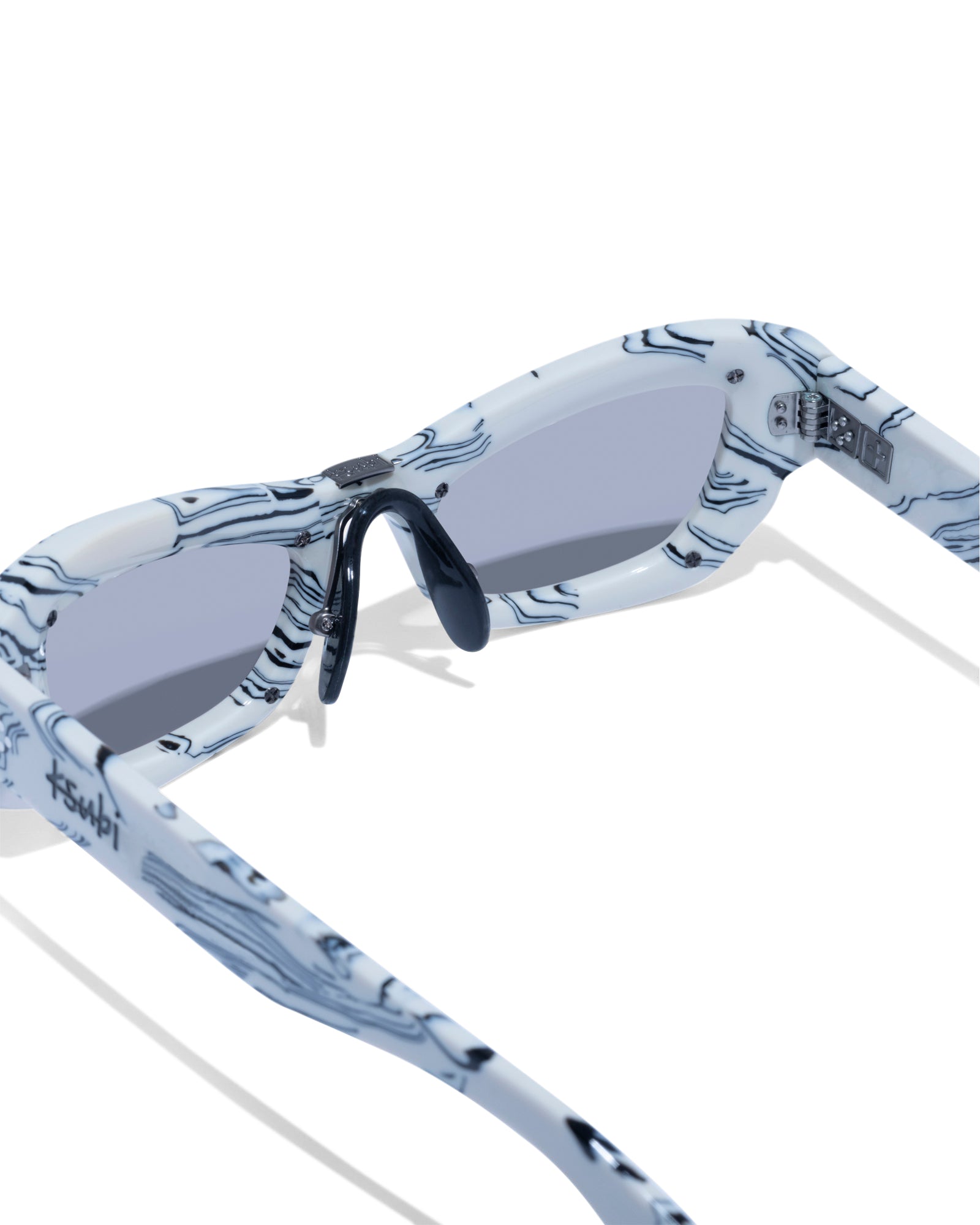 Cypher Sunglasses - White Marble - Image 4