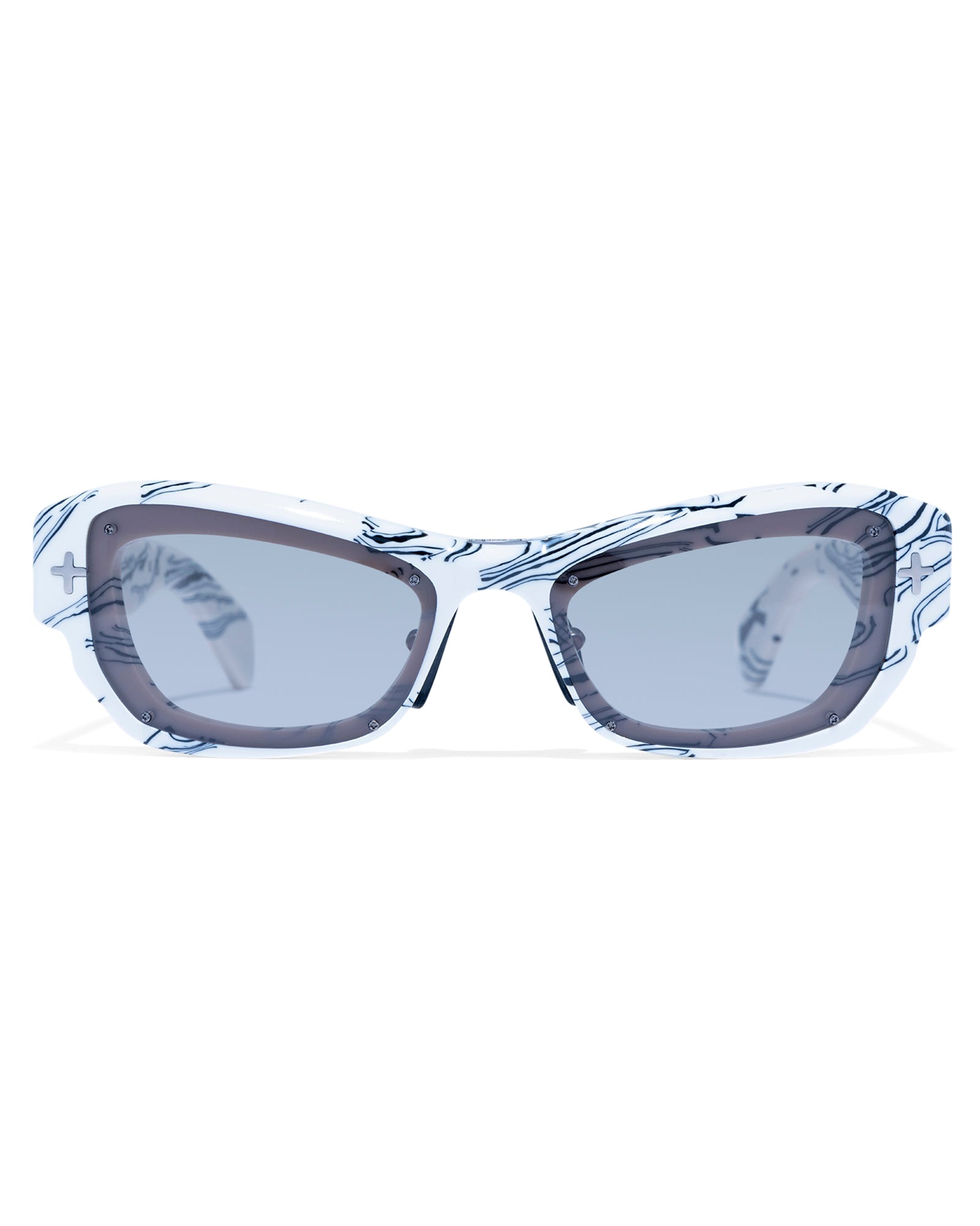 Cypher Sunglasses - White Marble - Image 5