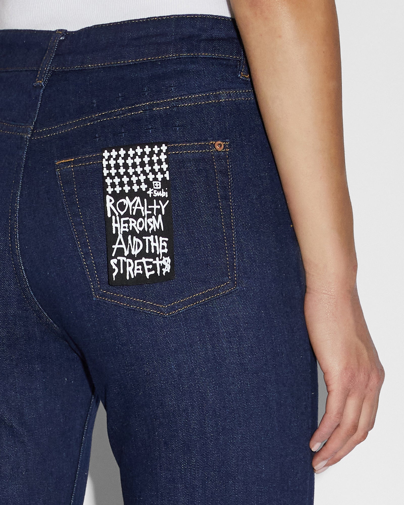 Soho Flare Jeans Legacy - Dark Blue Denim - Image 6