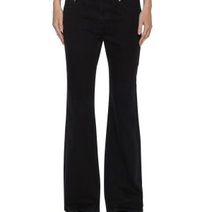 Womens Soho Lo Jet Black Bootcut Denim Jeans