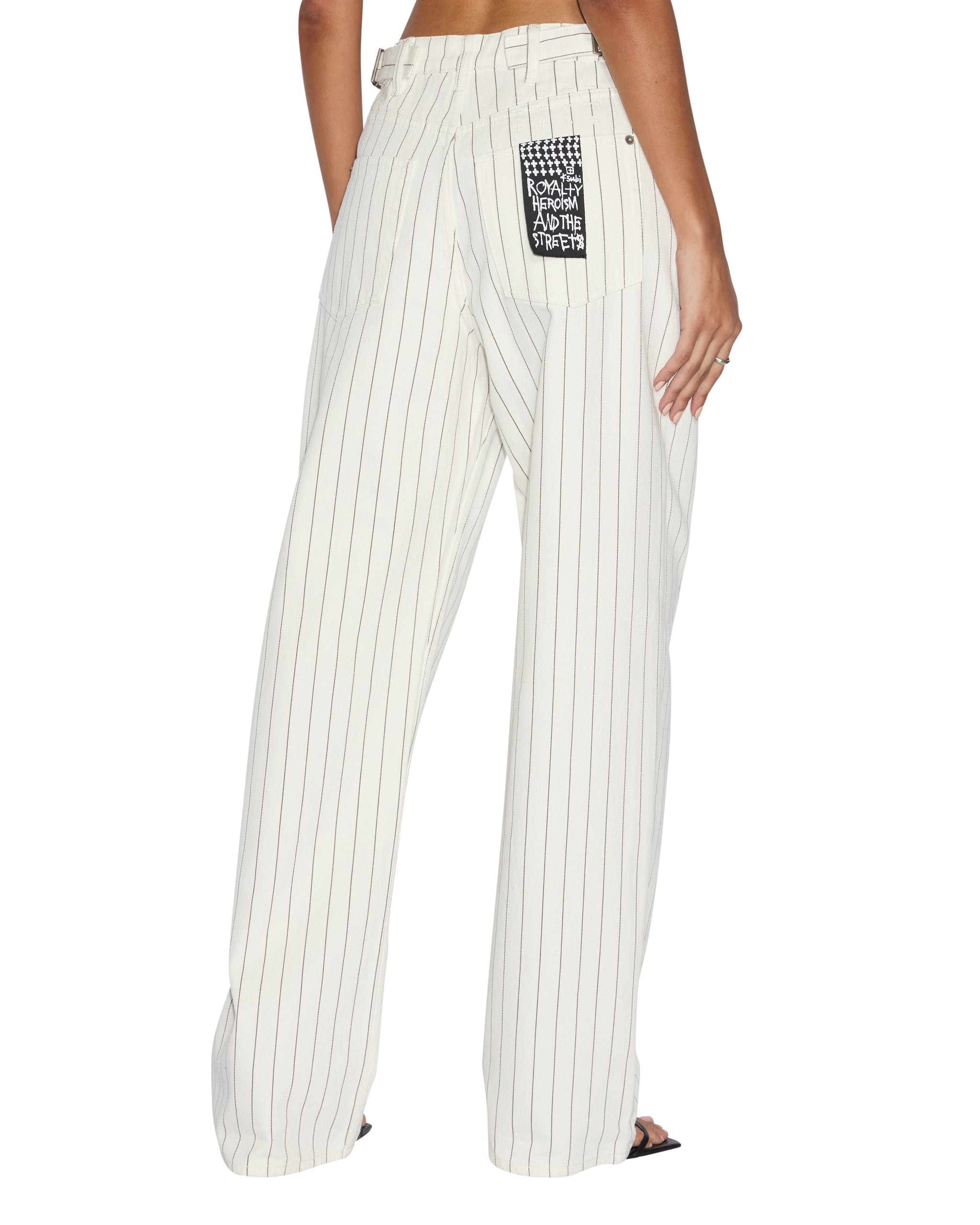 Low Rider Prophetik Low Rise Jeans - White Denim - Image 4