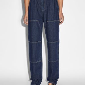 Playback Carpenter Legacy Straight Leg Jeans - Blue Denim