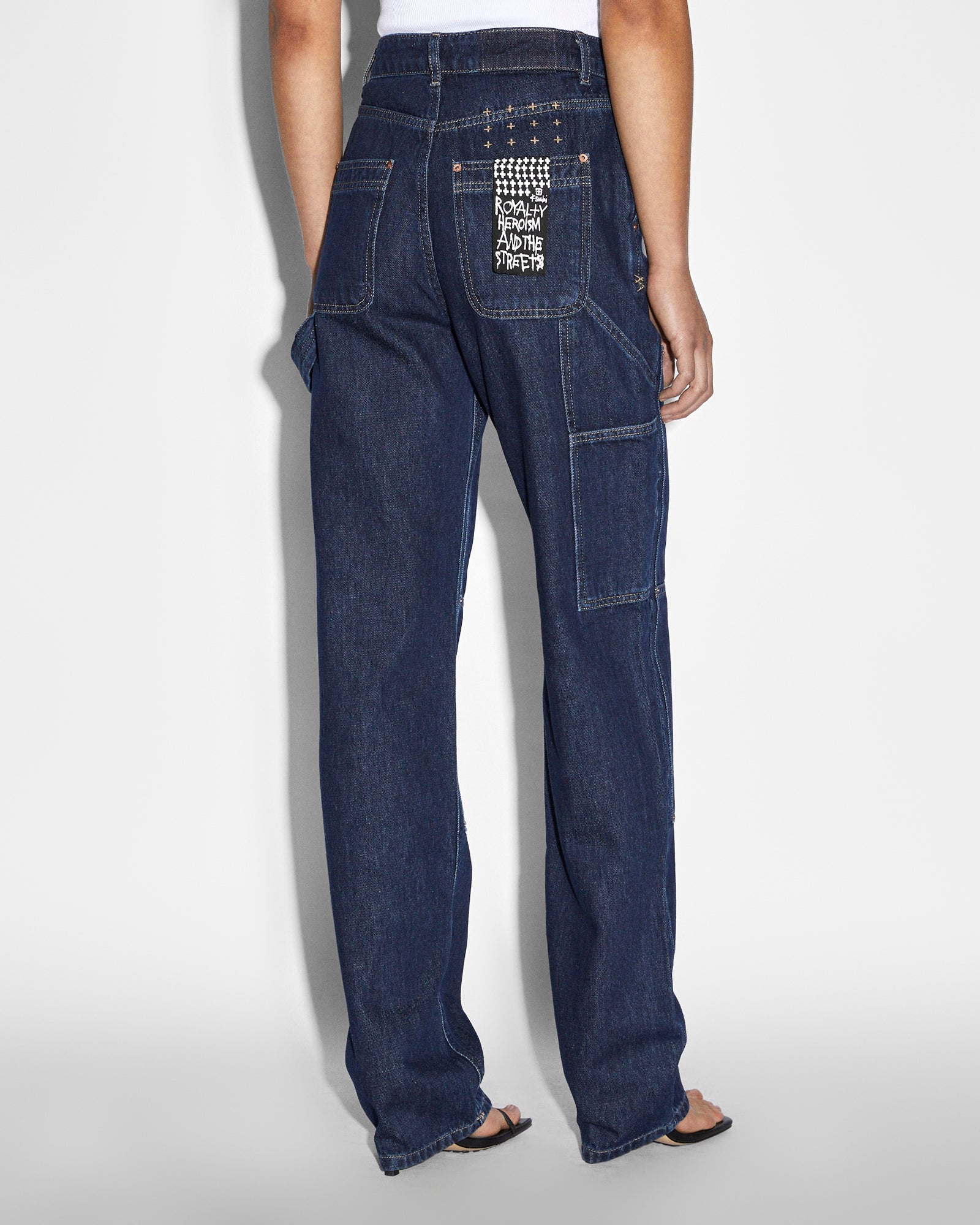 Playback Carpenter Legacy Straight Leg Jeans - Blue Denim - Image 3