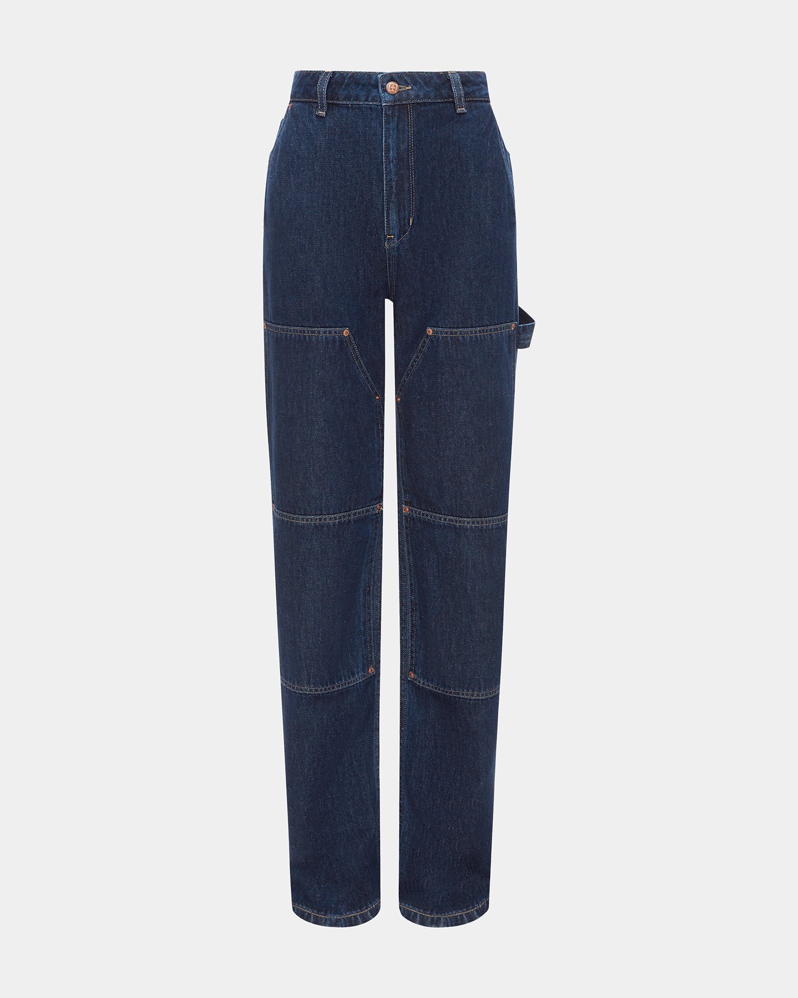 Playback Carpenter Legacy Straight Leg Jeans - Blue Denim - Image 5