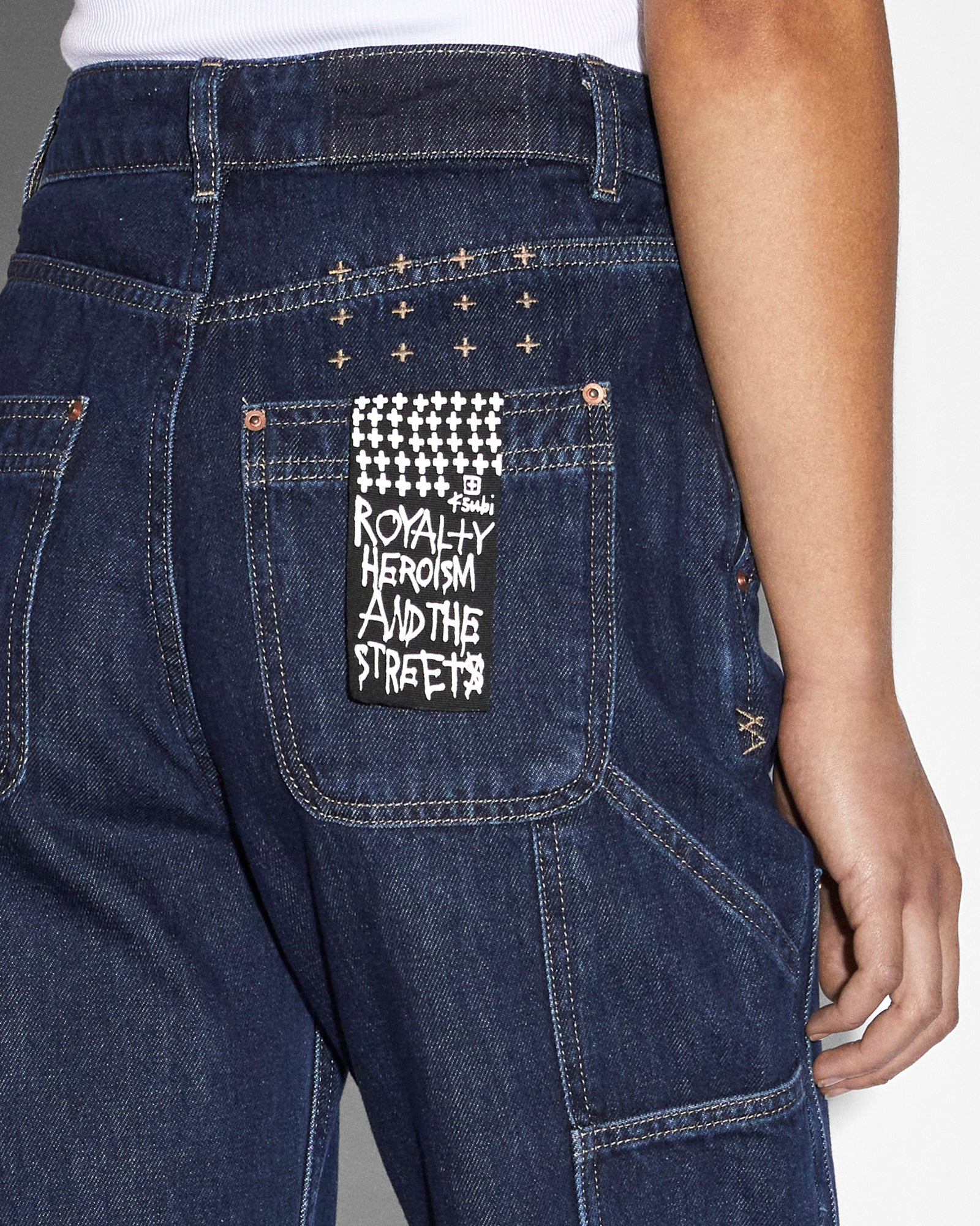 Playback Carpenter Legacy Straight Leg Jeans - Blue Denim - Image 6