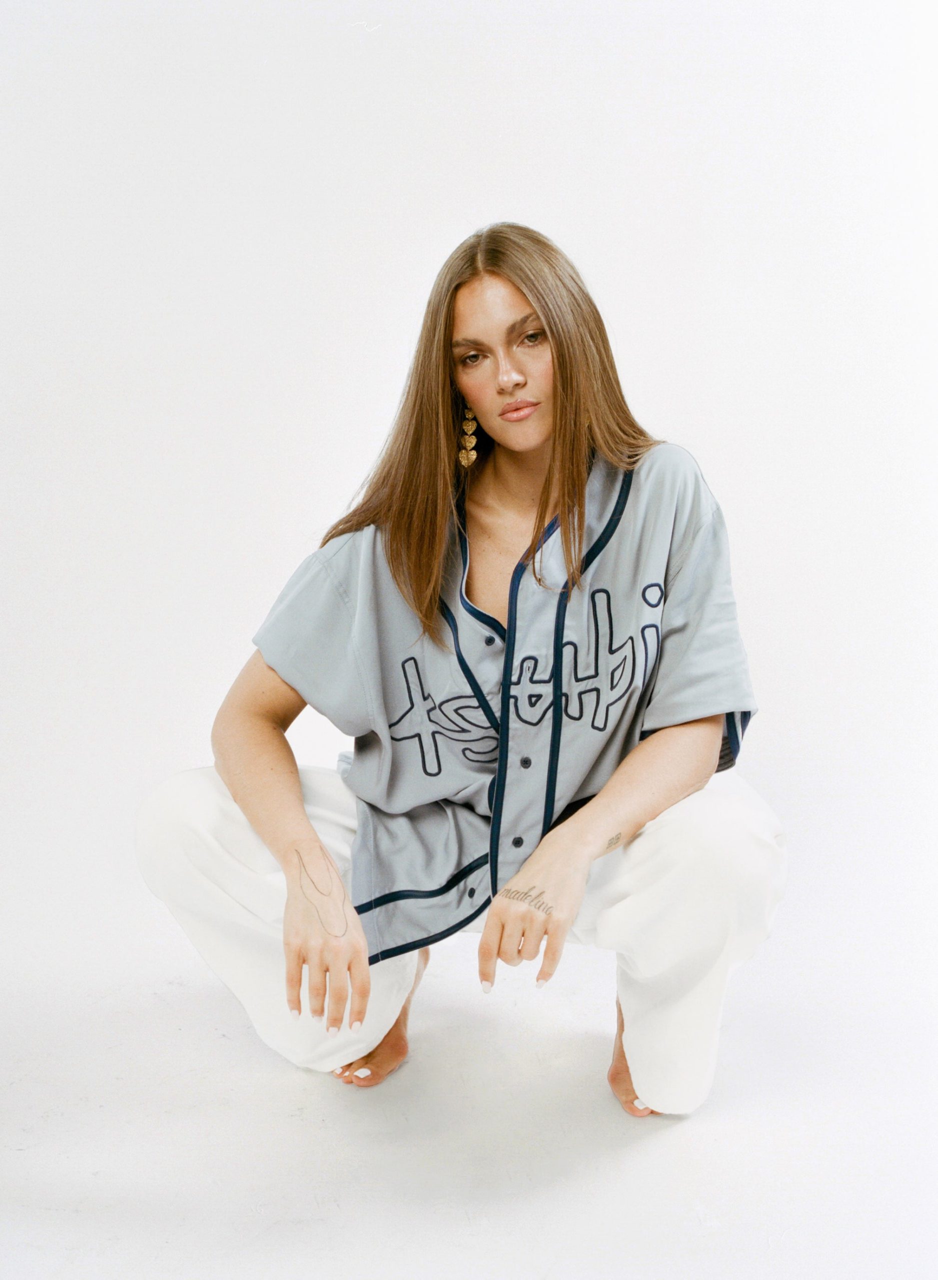 Womens Ksuper Fly Baggy Denim Jeans - Image 2