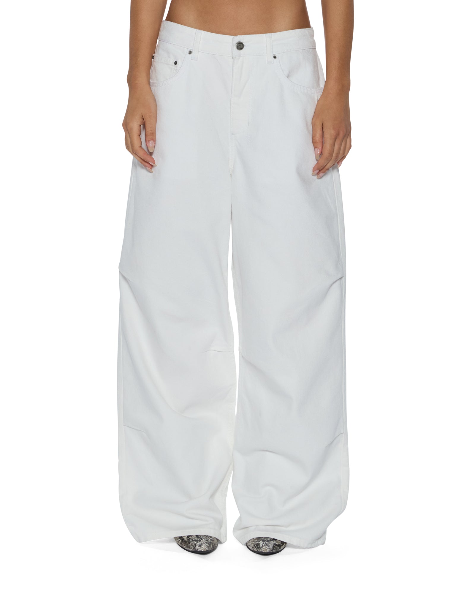 Womens Ksuper Fly Baggy Denim Jeans - Image 3