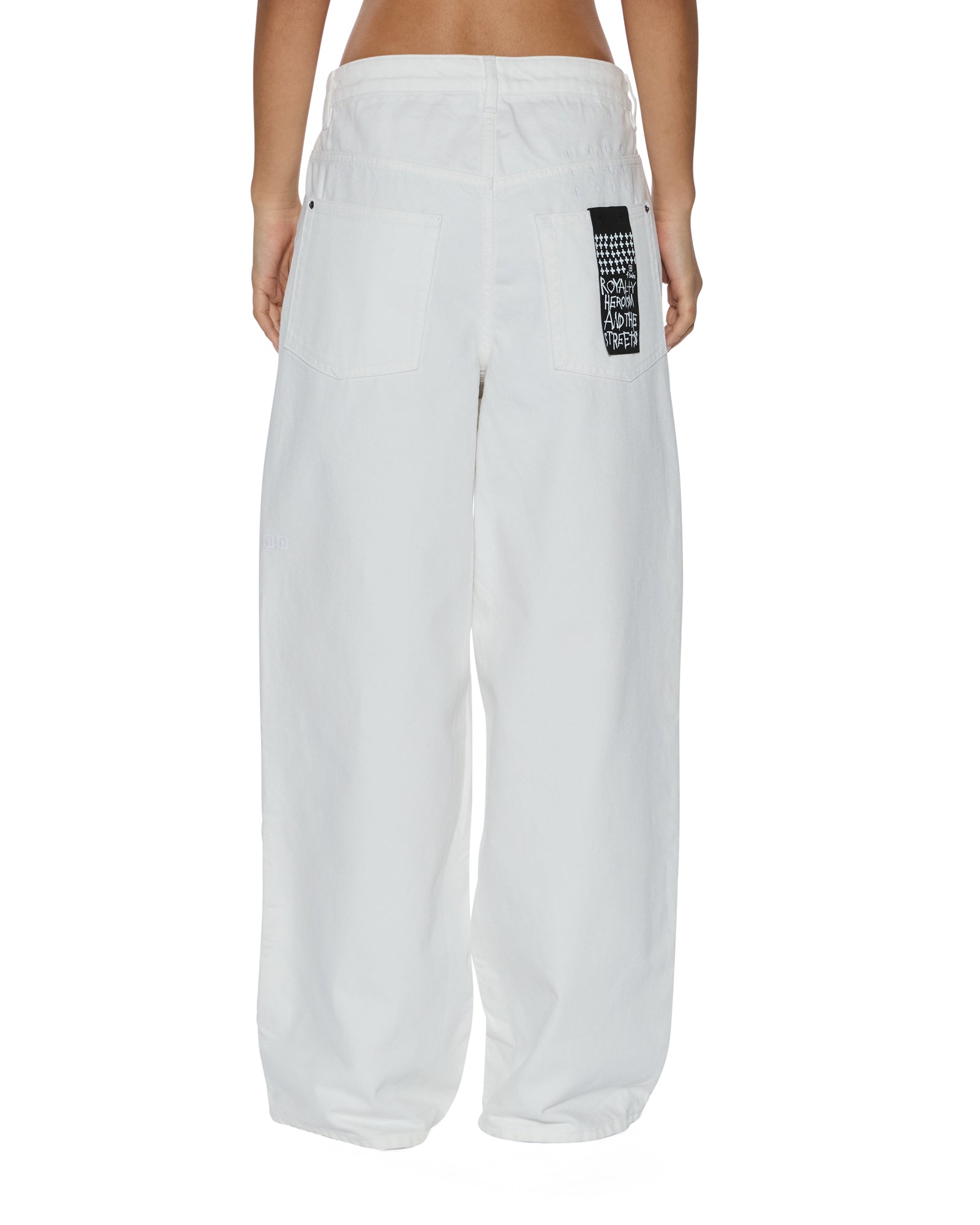 Womens Ksuper Fly Baggy Denim Jeans - Image 7