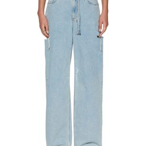Rollin Cut Out Baggy Jeans
