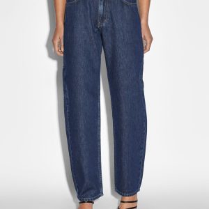 Brooklyn Carpenter Legacy Mom Jeans - Blue Denim