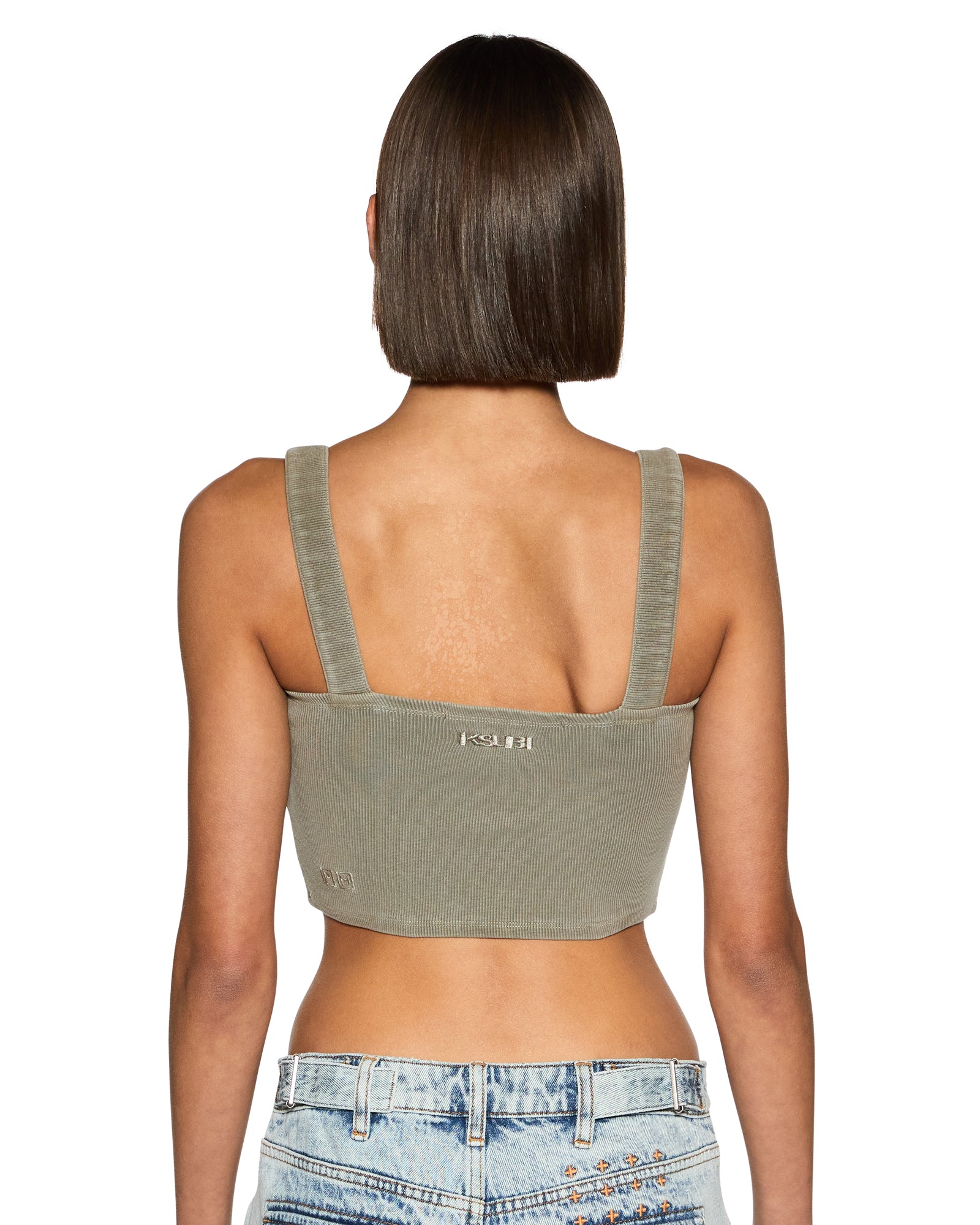 Syndicate Buckle Tank Top - Ash Grey - Image 4