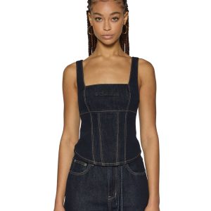 Hera Zenith Pop Denim Bustier