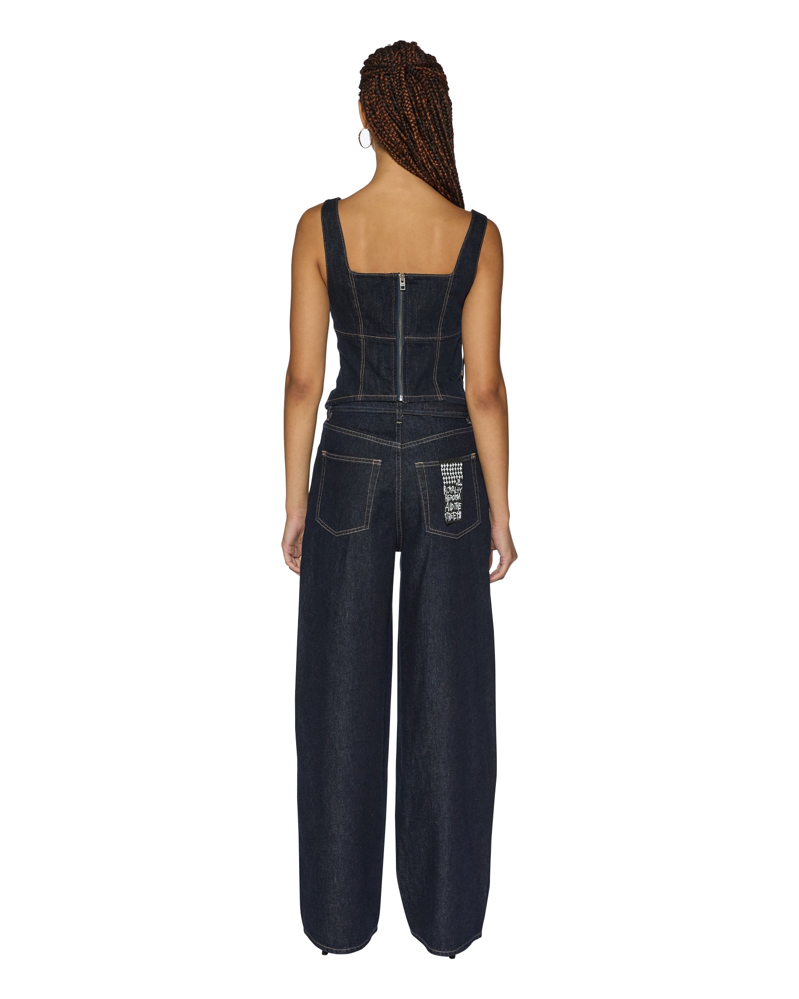 Hera Zenith Pop Denim Bustier - Image 7