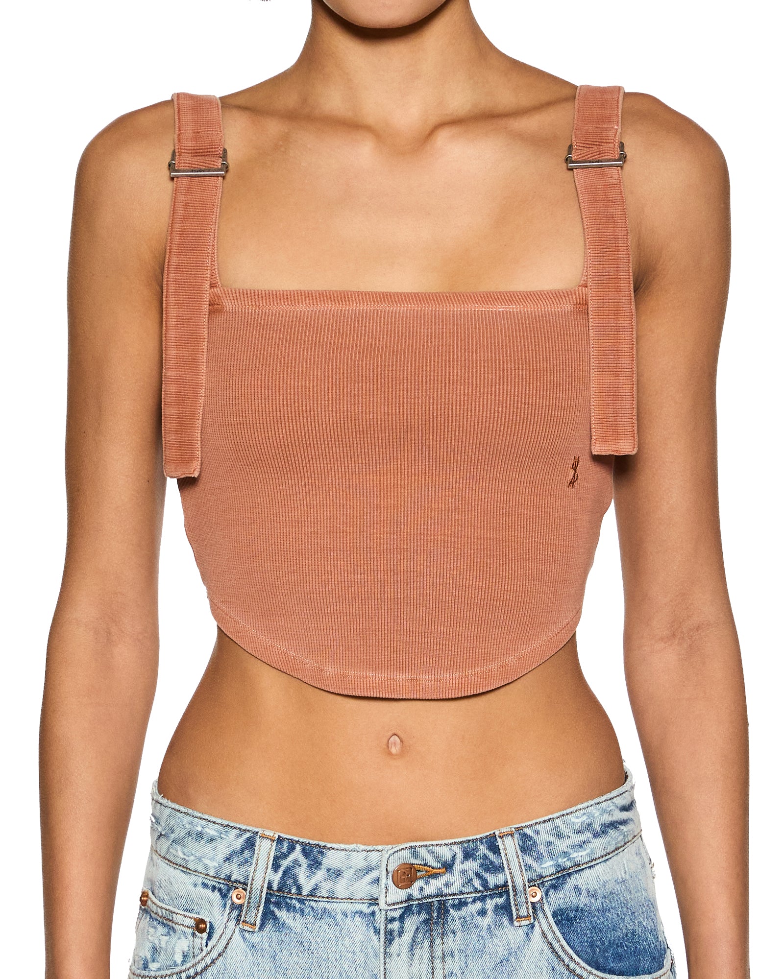 Syndicate Buckle Tank Top - Sunburn Orange - Image 3