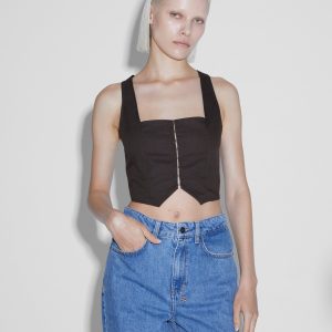 Womens Rebel Top Umber Fashion Tops