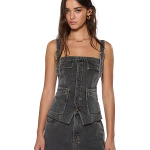 Womens Cargo Top Cinder Fashion Tops