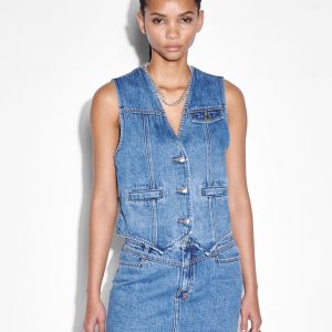 Buy Vagabond Waistcoat Heritage | Denim Vest | KSUBI
